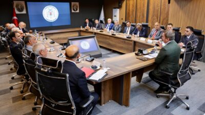 Vali Hamza Aydoğdu başkanlığında toplantı yapıldı