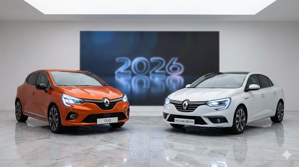 2026 Renault fiyat listesi: Clio, Taliant, Megane