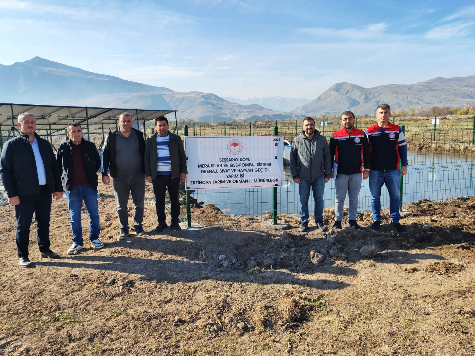 Erzincan’da Mera Islah Çalışmaları Hız Kesmiyor