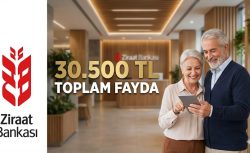 Ziraat’ten emekliye 30.500 TL’lik Aralık paketi