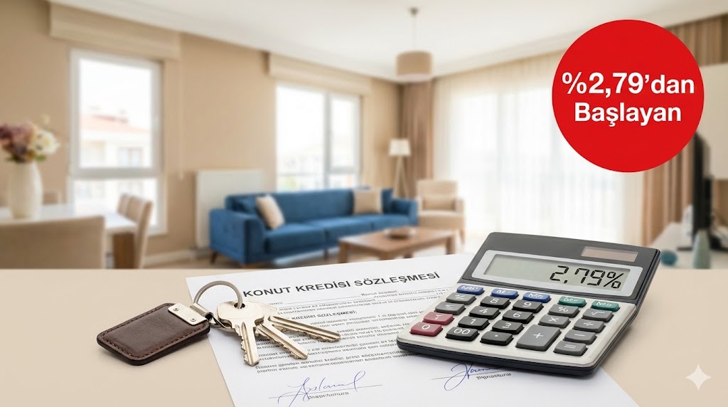 2+1 ve 3+1 evler için Aralık faiz oranları belli oldu