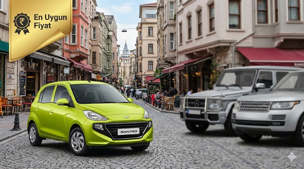Türkiye’nin en ucuzu: Hyundai Santro geliyor