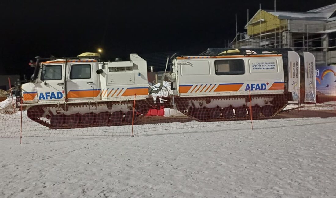 Türkiye’nin önemli kış turizm merkezlerinden biri olan Ergan Dağı Kayak