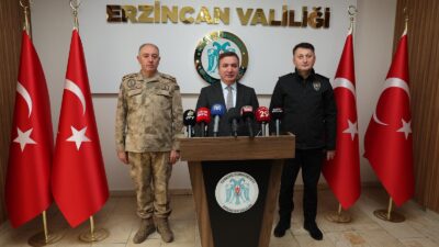 Erzincan Valisi Hamza Aydoğdu, il genelindeki asayiş ve güvenlik çalışmalarına