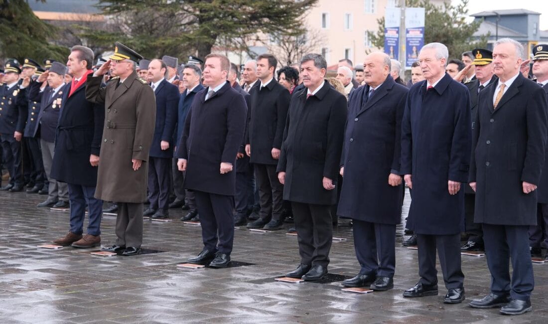 Erzincan’ın düşman işgalinden kurtuluşunun 108’inci yıl dönümü, düzenlenen tören ve