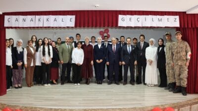 Erzincan'ın Tercan İlçesinde 18 Mart Şehitleri Anma Günü ve Çanakkale