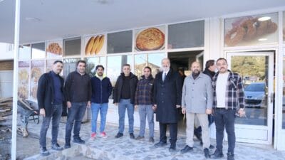 Erzincan Ticaret ve Sanayi Odası Başkan Adayı Süleyman Tan, Üzümlü