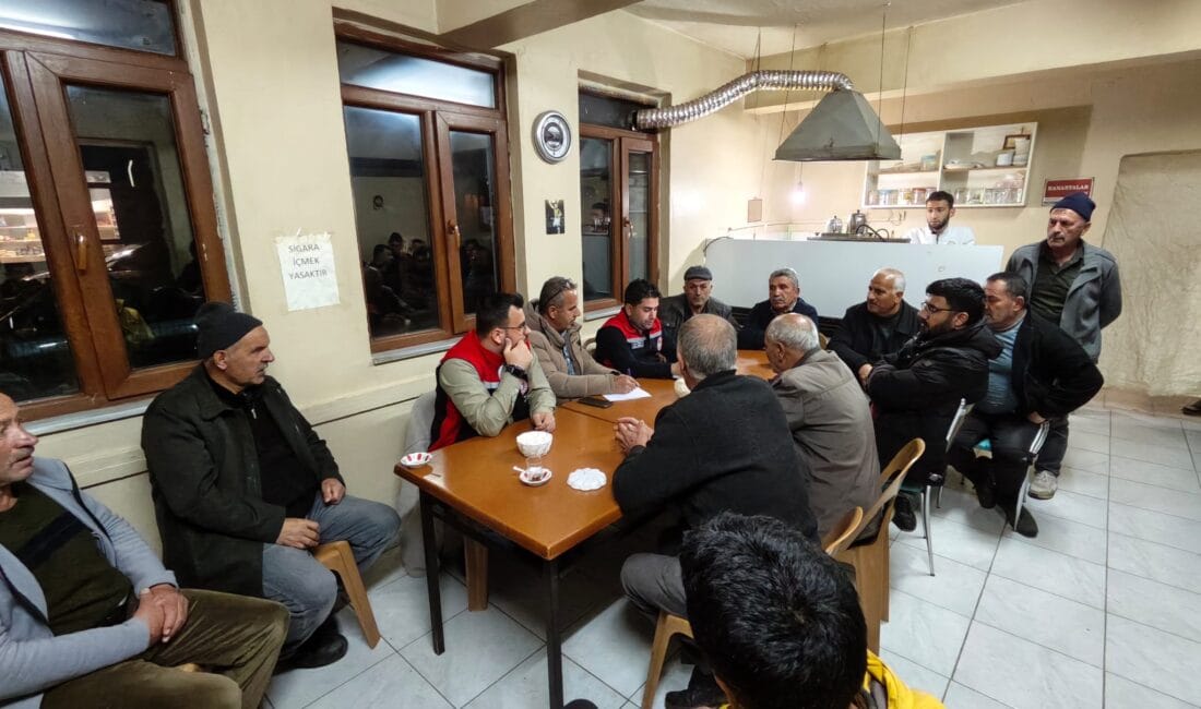 Erzincan İl Tarım ve Orman Müdürlüğü tarafından üreticilerle birebir iletişimi