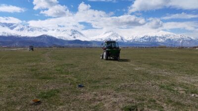 Erzincan’da baharın gelişiyle birlikte hayvancılığın bel kemiğini oluşturan mera alanlarında
