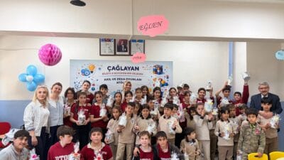 Demirkent TOKİ Ortaokulu ve Çağlayan İlkokulu  ÇEDES projesi kapsamında