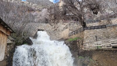 Erzincan’ın Kemaliye İlçesinin en önemli su kaynaklarından biri olan Kadı
