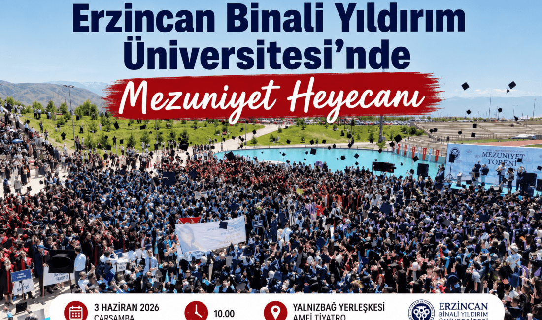 Erzincan Binali Yıldırım Üniversitesi, 2025–2026 Akademik Yılı Mezuniyet Töreni için