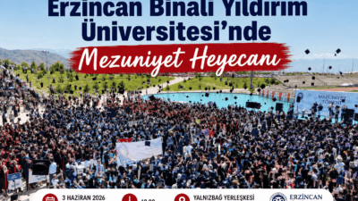 Erzincan Binali Yıldırım Üniversitesi, 2025–2026 Akademik Yılı Mezuniyet Töreni için