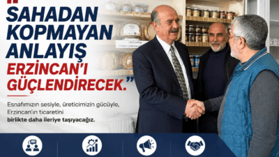 Erzincan Ticaret ve Sanayi Odası Başkan Adayı Süleyman Tan, yaptığı