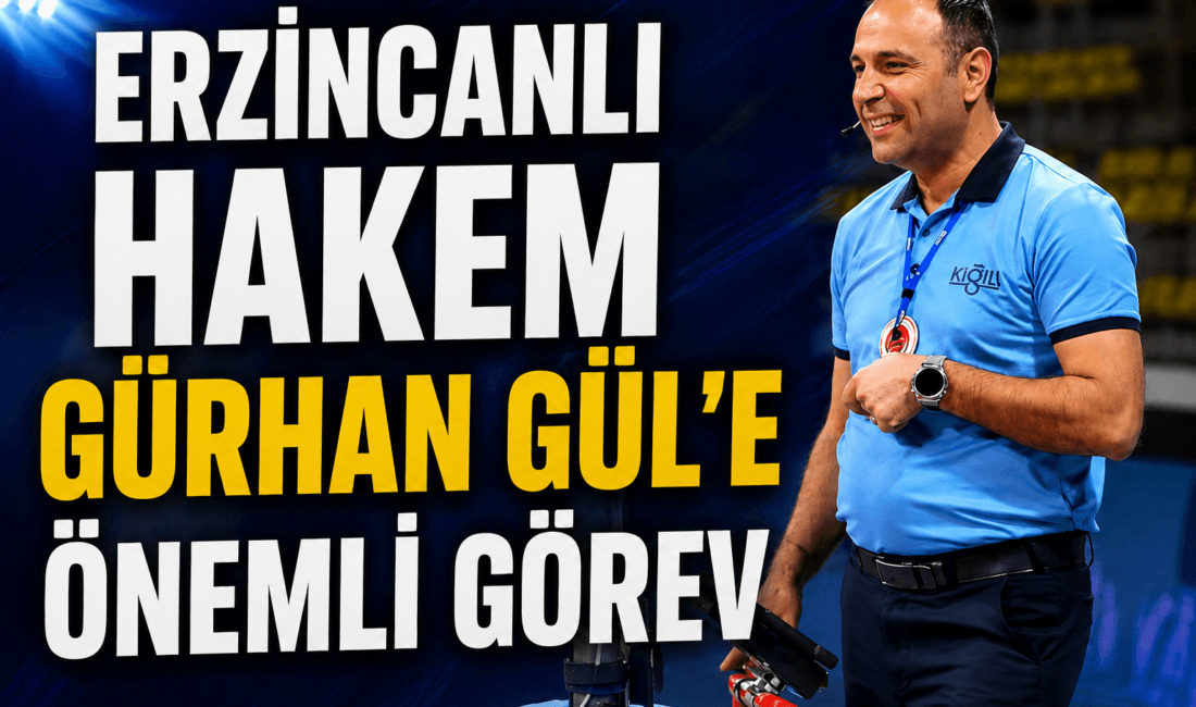 Erzincanlı başarılı voleybol hakemi Gürhan Gül, Türk voleybolunun en önemli