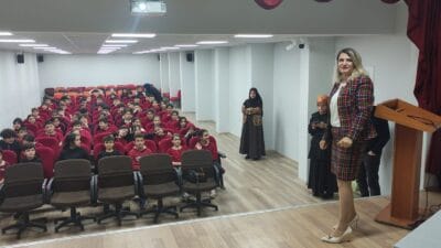 Demirkent TOKİ Ortaokulu, TÜBİTAK Bilim Söyleşileri kapsamında anlamlı bir etkinliğe