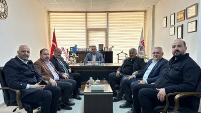 Erzincan Damızlık Sığır Yetiştiricileri Birliği’nin yeni yönetimine gerçekleştirilen ziyaret kapsamında,