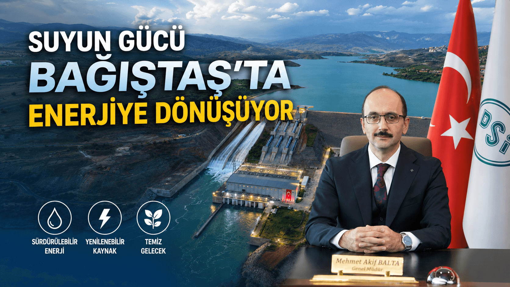Türkiye’nin en büyük yatırımcı kuruluşlarından Devlet Su İşleri Genel Müdürlüğünün
yatırımlarına