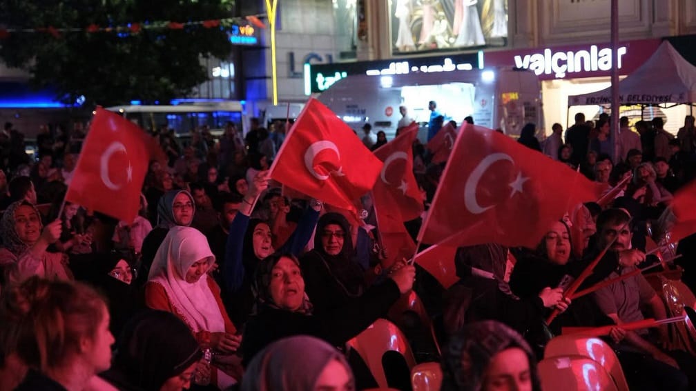 Erzincan'da, 15 Temmuz Demokrasi ve Millî Birlik Günü'nün 10. yıl