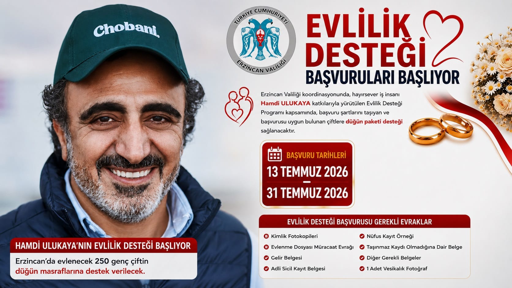 Erzincanlı iş insanı, Chobani'nin kurucusu ve ABD-Türkiye İş Konseyi Başkanı