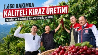 Erzincan Tarım ve Orman İl Müdürü Alper Koçaker ile Üzümlü