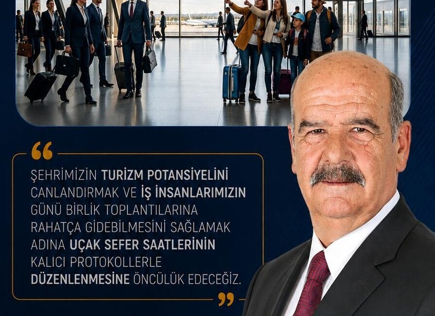 Tan’dan Erzincan İçin Uçuş Seferleri Düzenlemesi Vaadi Erzincan Ticaret ve Sanayi Odası Başkan Adayı Süleyman Tan, Erzincan’ın
