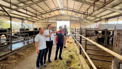 Erzincan’ın Üzümlü ilçesinde tarım ve hayvancılık faaliyetlerine yönelik saha ziyaretleri