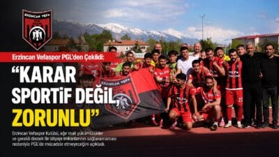 Profesyonelliğe Geçiş Ligi'ne yükselme başarısı gösteren Erzincan Vefaspor, 2026-2027 sezonunda