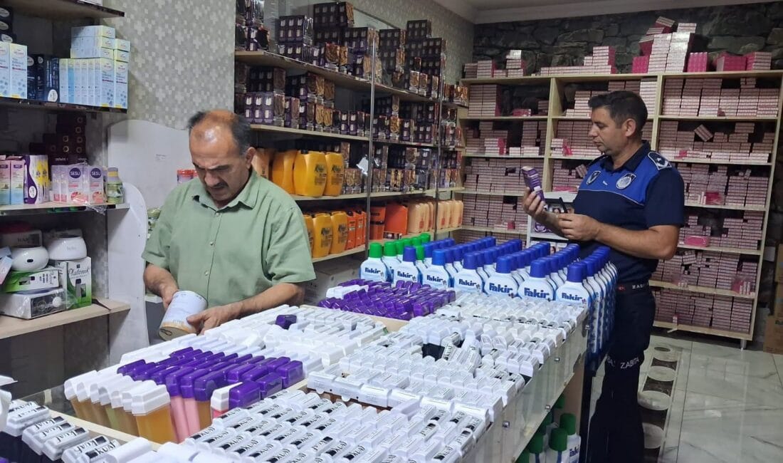 Erzincan Belediyesi Zabıta Müdürlüğü ve İl Sağlık Müdürlüğü ekipleri, kent