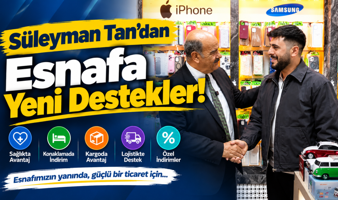 Erzincan Ticaret ve Sanayi Odası Başkan Adayı Süleyman Tan, üyelerin
