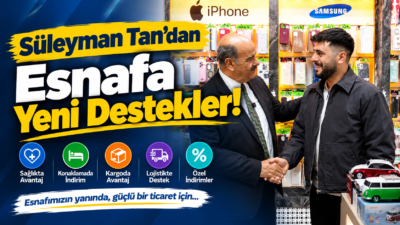 Erzincan Ticaret ve Sanayi Odası Başkan Adayı Süleyman Tan, üyelerin
