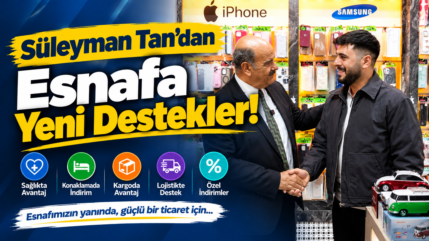 Erzincan Ticaret ve Sanayi Odası Başkan Adayı Süleyman Tan, üyelerin