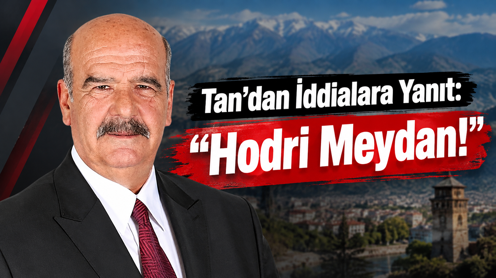 Erzincan Ticaret ve Sanayi Odası Başkan Adayı Süleyman Tan, kendisi,